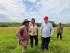 Recorren áreas agrícolas de la provincia