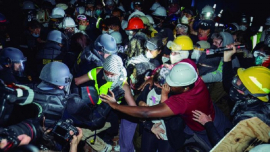 Continúan las protestas en universidades norteamericanas