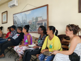 Mujeres rurales protagonizaron taller de género en Santiago de Cuba
