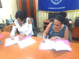Firman Convenio de Colaboración entre Fiscalía General de La República en Santiago de Cuba y medios de comunicación