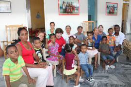 Realizan donativo a niños sin amparo familiar