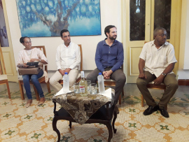 En Santiago de Cuba avanzada mexicana por el Festival del Caribe