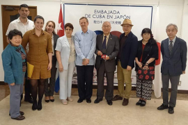 Comité de solidaridad japonés recibe distinción de entidad cubana