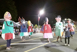 BRILLANTE GALA ARTÍSTICA ESPERÓ EL 26 EN LA AVENIDA GARZÓN +Fotos