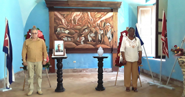 Rinden homenaje póstumo a un santiaguero ilustre