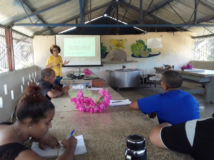Capacitan a pobladores de Las Guásimas sobre adaptación al cambio climático
