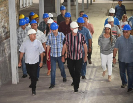 Presidente cubano recorre la Antillana de Acero y constata avance de importante proceso inversionista