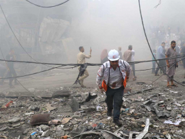 Media Luna Roja Palestina reclama protección internacional para Gaza