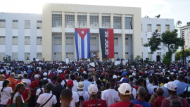 Por Raúl y por Cuba ahí estuvo el pueblo santiaguero