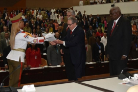 Cuatro años de la Constitución que enfatiza en el camino hacia el comunismo