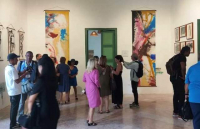 Alberto Lescay inaugura exposición en Casa de Asia