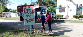 Masiva jornada de trabajo voluntario para embellecer el batey de Paquito Rosales