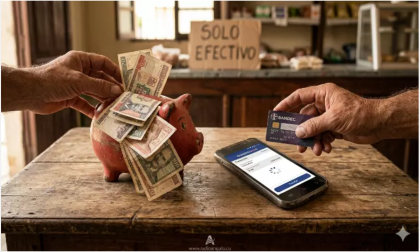 Del agobio tras el efectivo