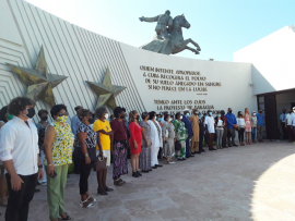 En Santiago de Cuba Cuerpo Diplomático Africano en Cuba rinde homenaje a Maceo
