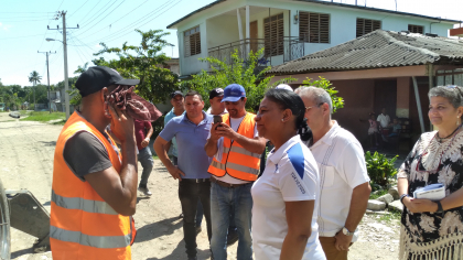 Constata vice primera ministra ejecución de obras hidráulicas en Santiago de Cuba