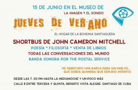 Peña bohemia en Museo de la Imagen