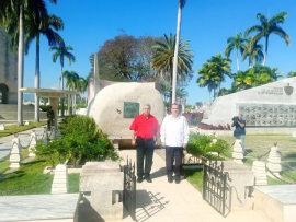 Homenaje del Movimiento Obrero Cubano a los Padres Fundadores de la Nación