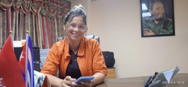 Desde la ‘Refinería’ trabajo con placer Angela