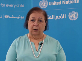 Este año fue el más mortífero para niños palestinos, denunció Unicef