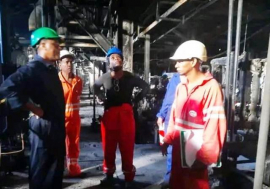 Sin pausas, proceso de la Central Eléctrica Fuel-Oil Renté