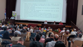 Asiste Díaz-Canel a asamblea del Poder Popular en Santa Clara