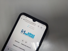 Habilita Aguas Santiago formas de pago electrónico