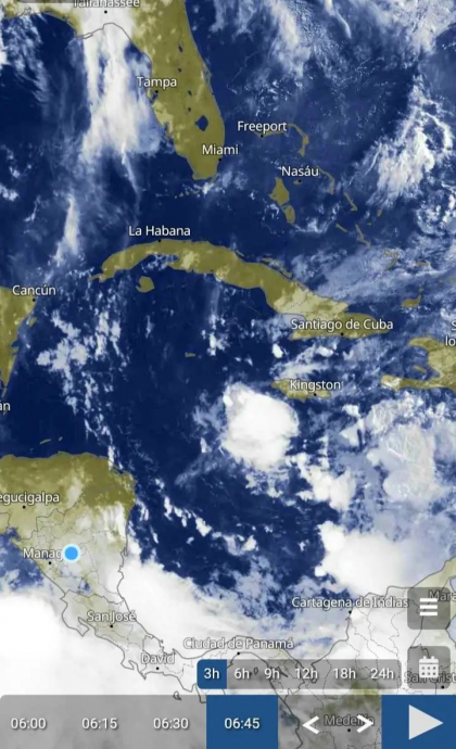 Condiciones meteorológicas para este lunes 8 de junio