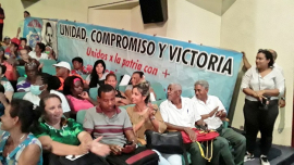 Emotiva plenaria en el Teatro Heredia