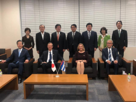 Reconocen labor de parlamentarios nipones pro relaciones Cuba-Japón