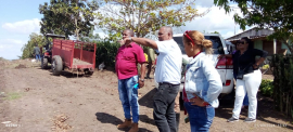 Vice Ministro de la agricultura intercambia en San Luis sobre el uso y explotación de la tierra y el ganado mayor