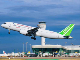 Avión comercial de China obtiene certificado de aeronavegabilidad