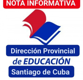 Dirección Provincial de Educación informa