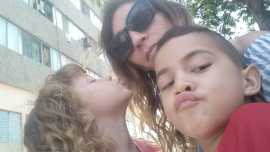 Lau: la mamá de dos pequeños que no deja de soñar