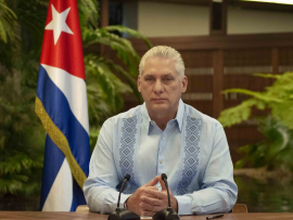 Saluda Díaz-Canel a participantes en Seminario Teórico entre partidos de Cuba y China