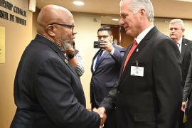Dialogó Díaz-Canel con Presidente de Asamblea General de la ONU