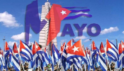 Desarrollan actividades por el Primero de Mayo sindicalistas de la Salud