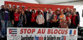 Condena al bloqueo a Cuba resalta en fiesta de l’Humanité