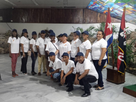 Abanderan delegación santiaguera a conferencia nacional