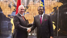 Cuba en Duelo Oficial por fallecimiento de presidente de Namibia