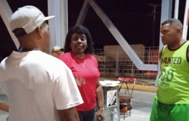 Recorre Primera Secretaria puntos claves en Santiago de Cuba