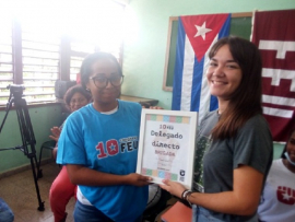 Eligen delegadas directas de Santiago de Cuba al X Congreso de la FEU