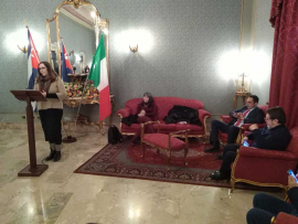 Diputada cubana destaca valor humanista de ayuda médica a Italia