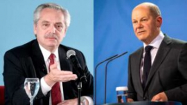 Presidente argentino sostendrá encuentro con canciller federal alemán