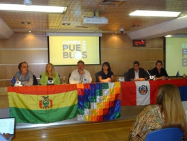 Promueven en España Cumbre de los Pueblos en Bruselas