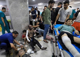 Denuncian colapso del sistema de salud en Gaza por bombardeos
