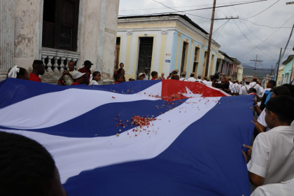 Homenaje a los Mártires de la Revolución en Santiago de Cuba