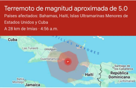 Sismo perceptible en Santiago de Cuba (Actualización)