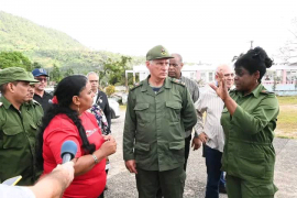 Chequea Díaz-Canel recuperación en la provincia