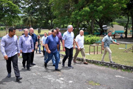 Visita Presidente cubano sitios de interés en Santiago de Cuba (+ FOTOS)