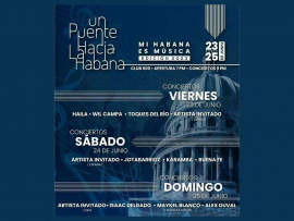 Concluye Festival Un Puente hacia La Habana tras melódicas jornadas